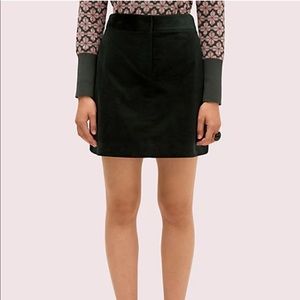 Kate Spade modern cord skirt
